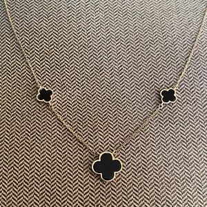 Sterling Silver Clover Necklace